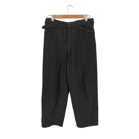 コモリ COMOLI 21SS デニム ベルテッドパンツ メンズ JPN:1
